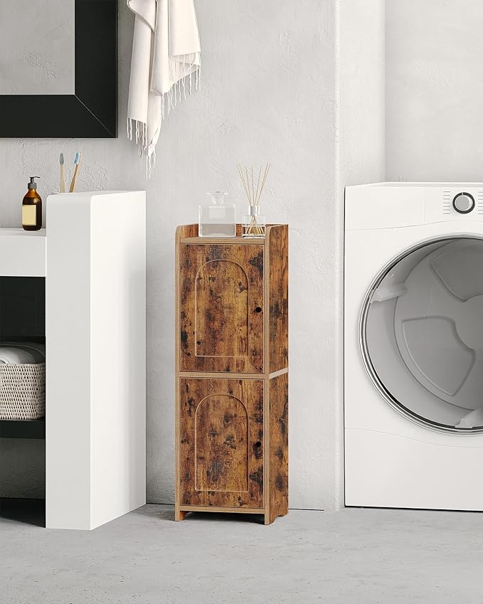 Bathroom Storage Cabinet, Corner Floor Cabinet - Image 7
