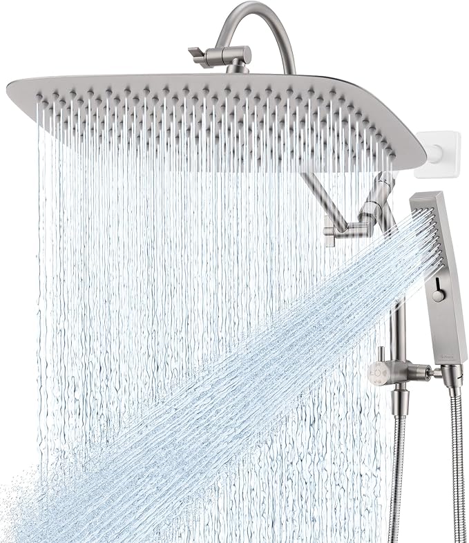 G-Promise All Metal 16 Inch Shower Head by G-Promise