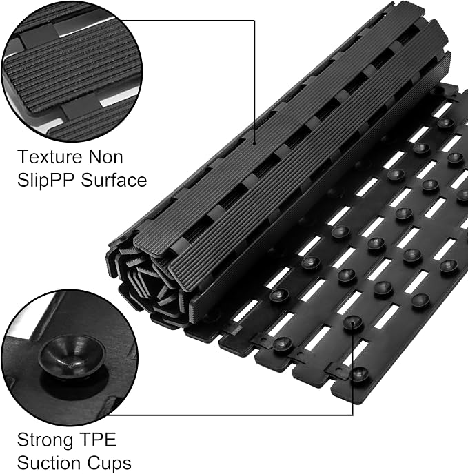 MBOSS Bath Tub Shower Mat Non Slip Bathtub Mats - Image 3