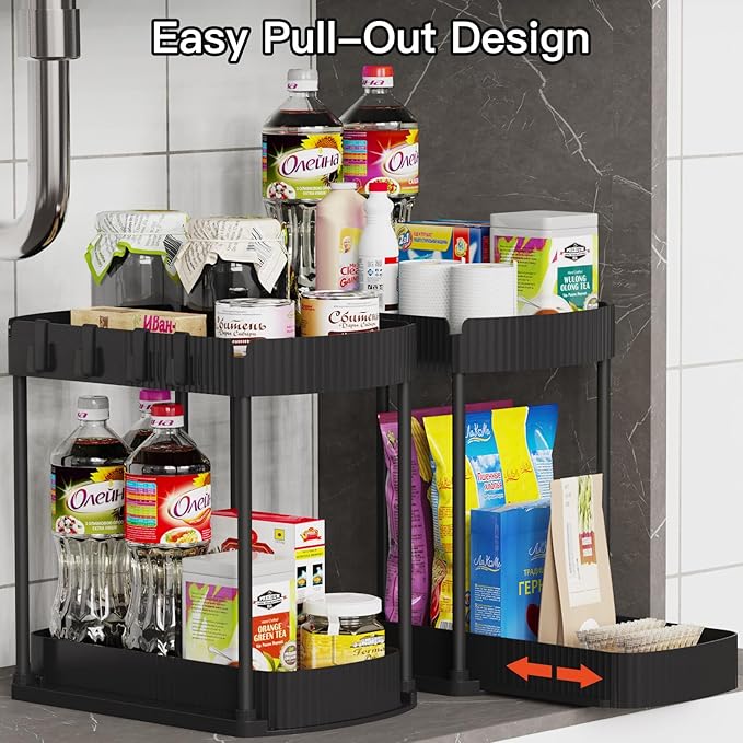 Multi-Purpose Pull-Out Storage Organizers, Under Sink/Cabinet Organizers and - Image 4