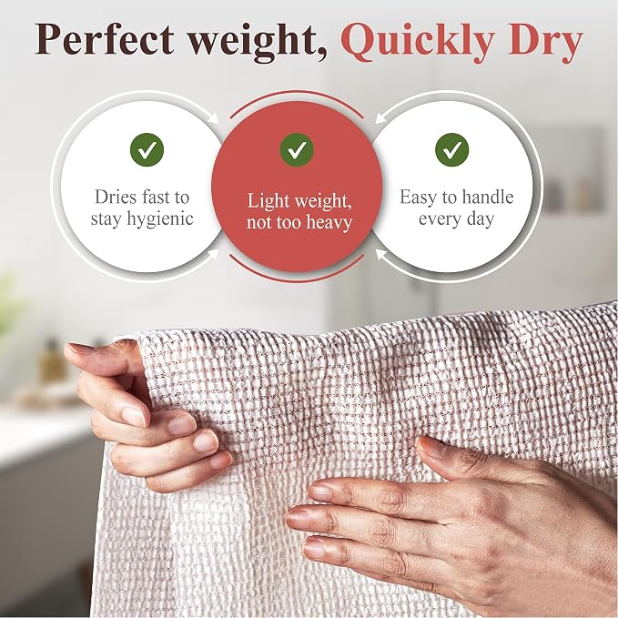Korean Exfoliating Washcloth – Non Irritating Cotton-Blend Exfoliating Shower - Image 4