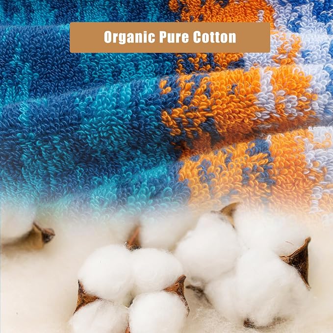 SEMAXE 12 Pack Hand Towels for Bathroom, 100% Cotton Towels - Image 3