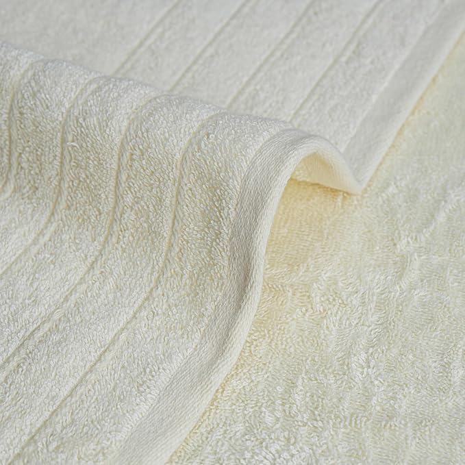 Tens Towels Pack of 4 Extra Large Bath Towels 30 x 60 Inches, 100% Cotton - Image 9
