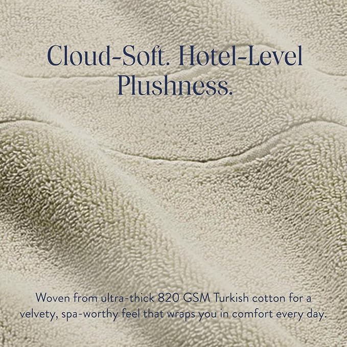 Brooklinen Super-Plush Bath Towel and Hand Towel Set - Image 6