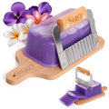 Saavy Naturals Natural Soap Bar Plumeria Violet- Plant-Based Ingredients by SaavyNaturals