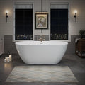 ABRUZZO 60" Acrylic Freestanding Bathtub by ABRUZZO