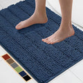 Bcoimo 30"×20" Chenille Bath Mat – Non-Slip by Bcoimo