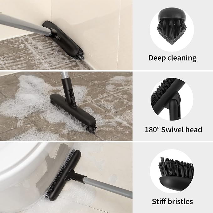 MR.SIGA Heavy Duty Grout Scrub Brush - Image 3