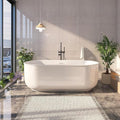 67" Acrylic Free Standing Tub, Stand Alone Tub, Freestanding Bathtub, Soaking by YinzanwBathtub