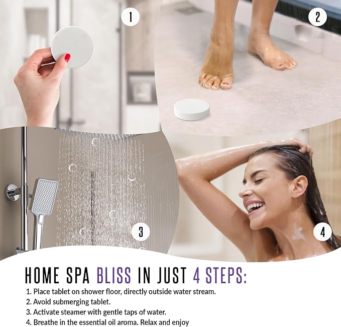 Shower Steamers Aromatherapy GOSSBY 8 Pack - Image 5