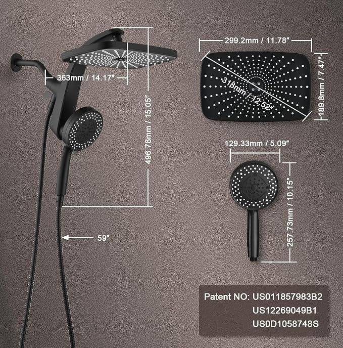 High Pressure Rain Shower Head: Upgrade Shower Heads - Image 9