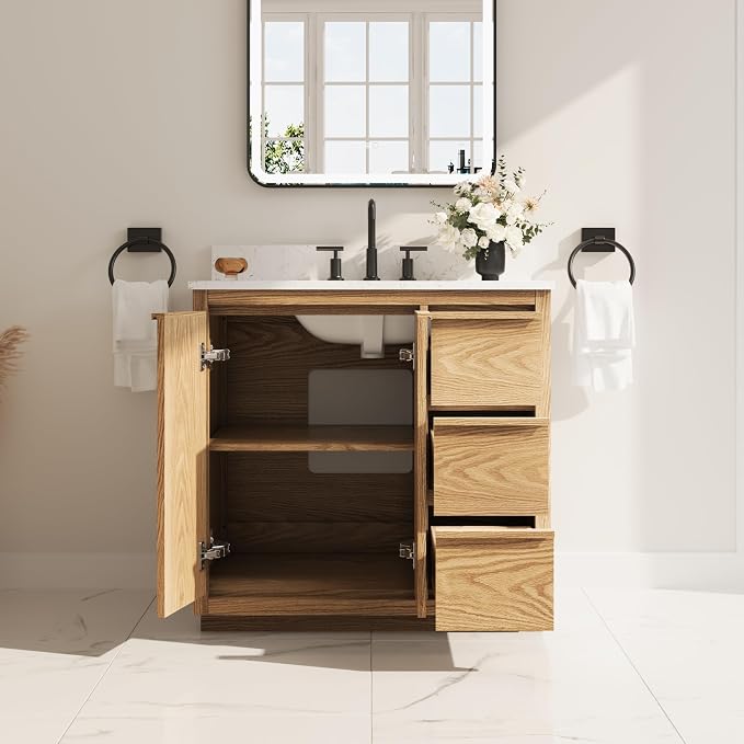 WELLFOR 36" Bathroom Vanity - Image 8