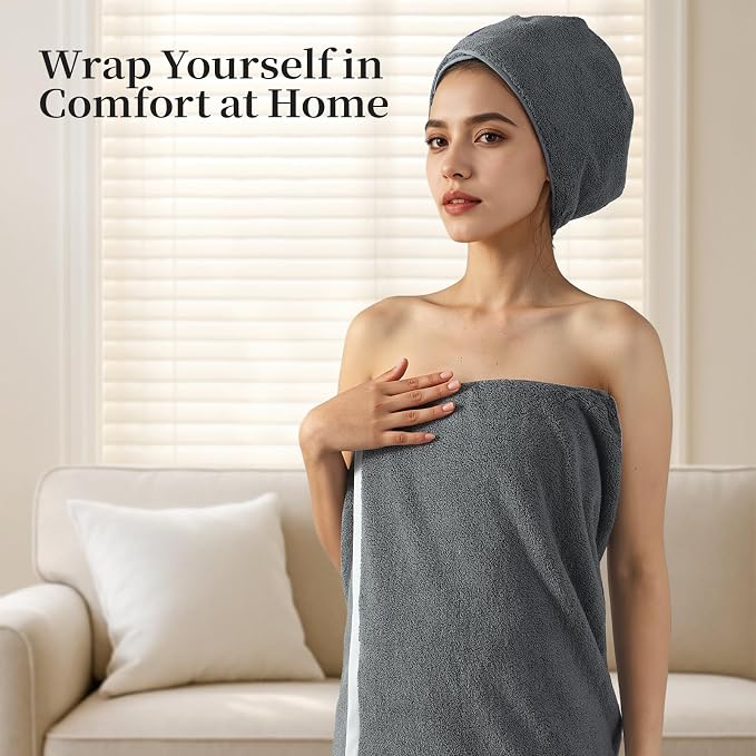 REDKISS 6 Pack Cotton Towel Set - Image 2