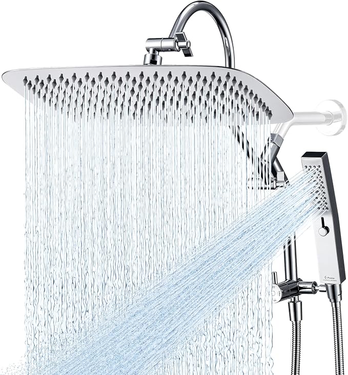 G-Promise All Metal 14 Inch Shower Head by G-Promise