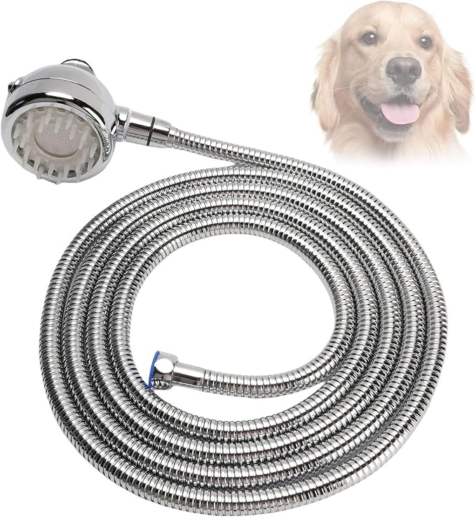 Fafeicy Dog Shower Attachment Set, ABS Pet Washing Sprayer - Image 3
