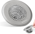 Shower Drain Hair Catcher, Fast Drainage Bathtub Drain Hair Catcher, Easy Clean by TRAPMATE