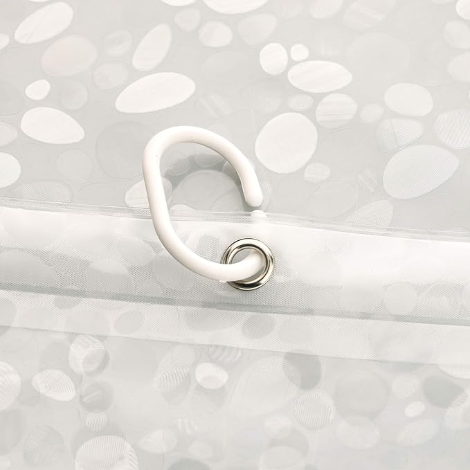 AooHome Extra Long Eva Shower Curtain Liner, Heavy Duty Shower Curtain - Image 5