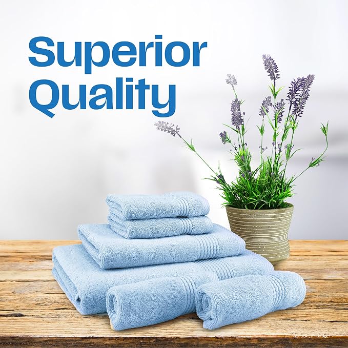 East'N Blue Lara Premium Bath Towel Set 6 Piece - Image 3