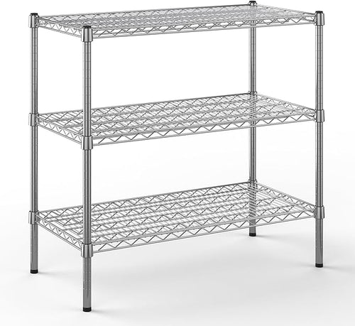 18" Deep x 36" Wide x 34" Height Wire Shelving Kit | 3-Tier | NSF Commercial by Regal+Altair