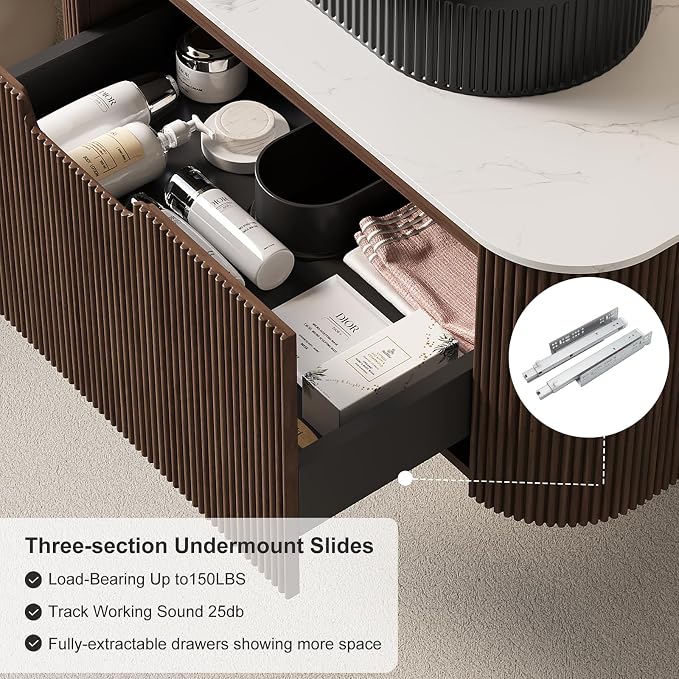 48" Floating Bathroom Vanity - Image 5
