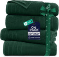 DAN River Extra Large Bath Towels Set of 4, 30 x 60 Inches by DanRiver