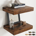 16 Inch Floating Shelves for Wall 2 Pack, Easy Install Engineered Wood Storage by Marsmiles