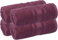 Melissa Linen, Fingertip Towels 4 Pack, 100% Turkish Cotton, Small Hand Towels by MelissaLinen