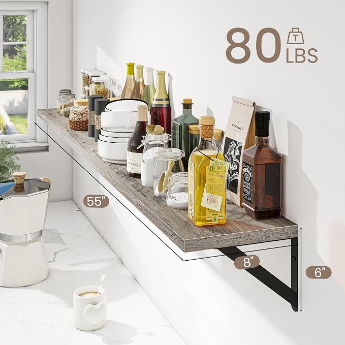 Dreamland 8 inch Deep Floating Shelves - Image 4
