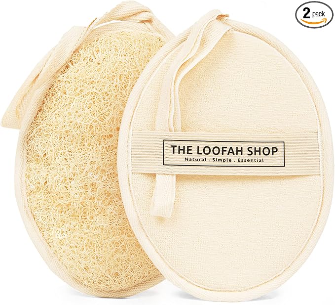 Bath Loofah Sponge, Exfoliating Body Scrubber, Shower Luffa by The+Loofah+Shop