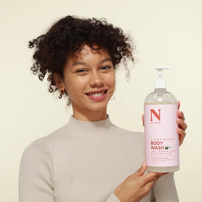 Dr. Natural Invigorating Rosewater Body Wash - Image 5
