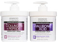 Advanced Clinicals Collagen Peptides Body Lotion + Hyaluronic Acid Moisturizer by AdvancedClinicals