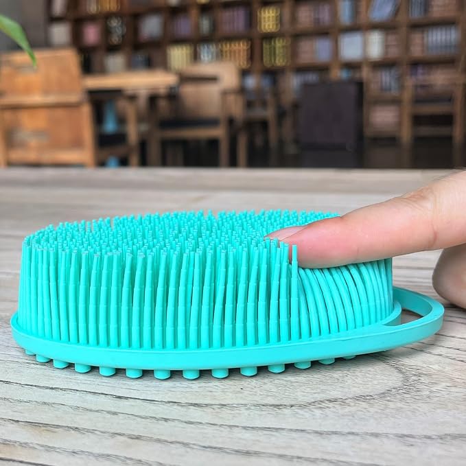Premium Sensory Brush for Kids or Autism, Soft Silicone Body Scrubber, 2 in 1 - Image 6