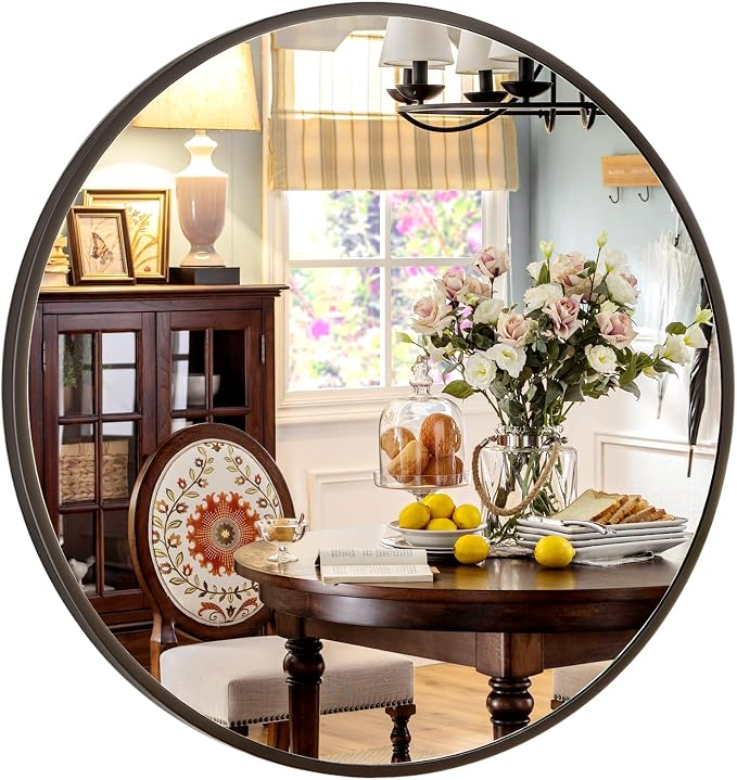 30 Inch Round Mirror - Image 2