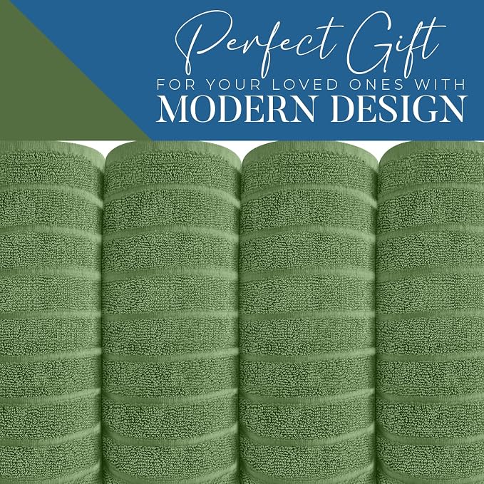 DAN RIVER Pack of 2 Bath Sheet 35x70 Inches, Extra Large Ribbed Quick Dry Bath - Image 6