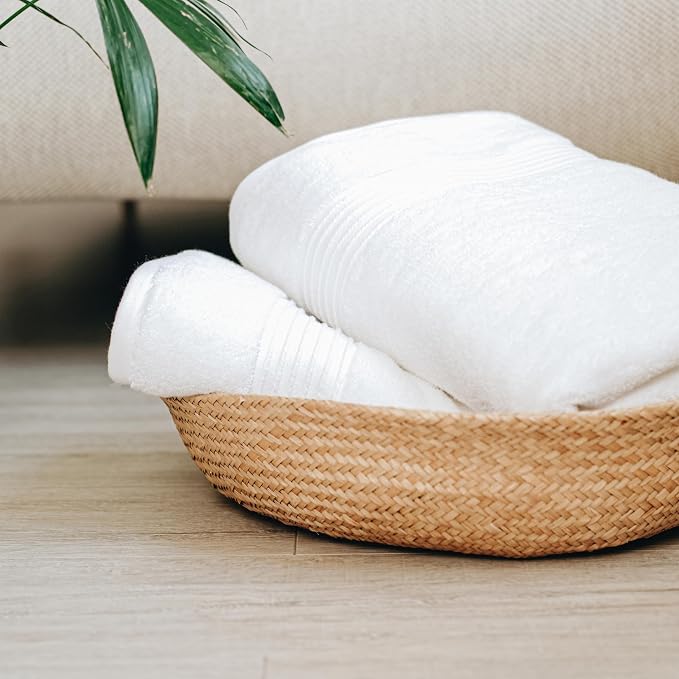 Milara Turkish Super-Plush Bath Towels Set 2-Piece | Premium Cotton Bath Towel - Image 2