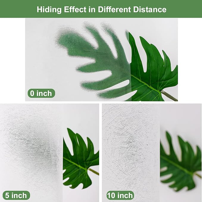 UFRIDAY Extra Long Shower Curtain Liner 84 inch, Heavy Duty White EVA 3D - Image 5