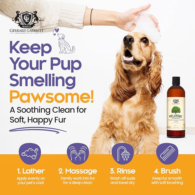 Dog Shampoo and Conditioner Relaxing Wildwoods 16 Fl Oz - Image 4