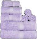 Superior Egyptian Cotton Pile 8 Piece Towel Set, Includes 2 Bath, 2 Hand by SUPERIOR