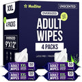 Adult Wipes for Elderly 4 Pack by Unknown