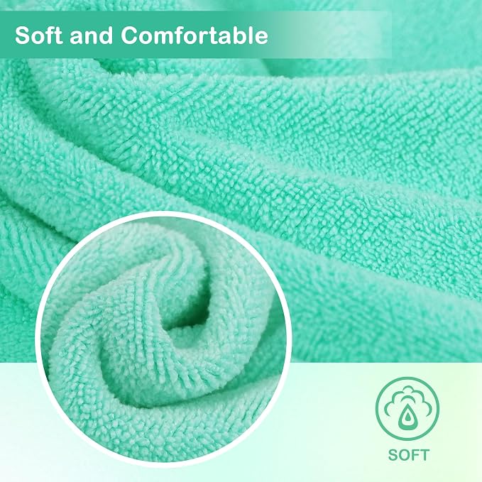 Nugilla Makeup Remover Cloth 12 x 12 Inch, Reusable Makeup Remover Towels - Image 3
