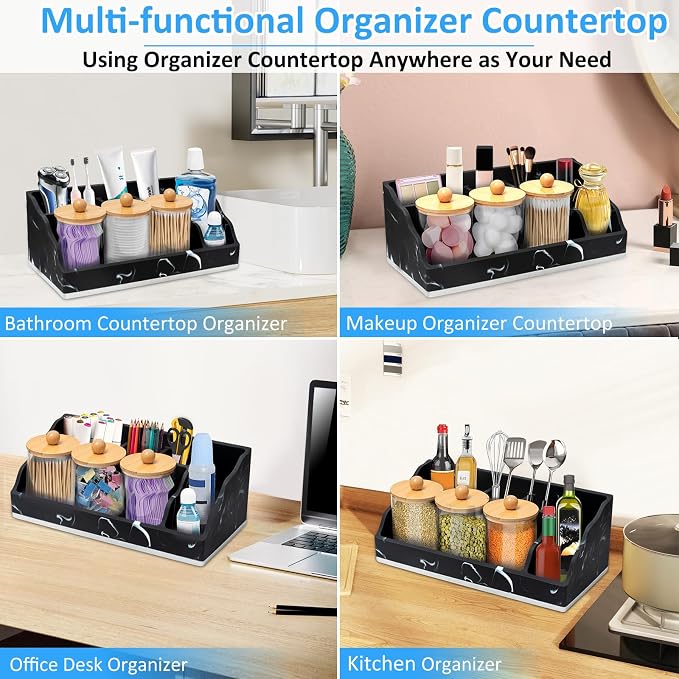 Bathroom Counter Organizer, Toothbrush and Toothpaste Holder - Image 6