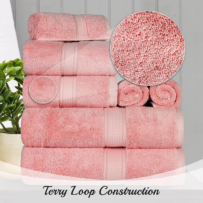BLUENILEMILLS Madison Egyptian Cotton Towels, Towel Set - Image 8