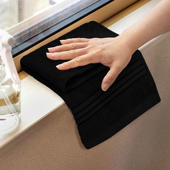 Utopia Towels 12 Pack Premium Wash Cloths Set, 12 by 12 Inches, 100% Cotton - Image 3