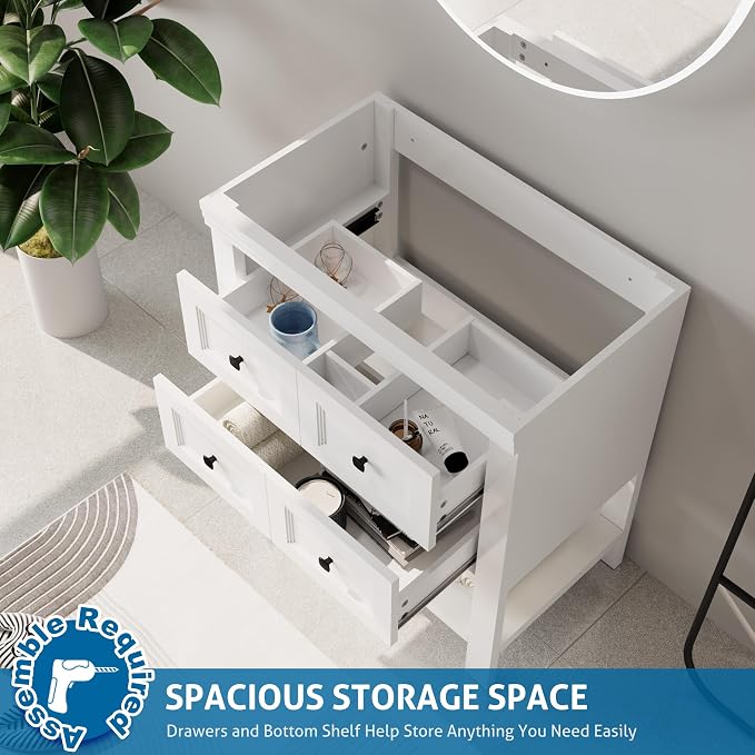 eclife 30" Bathroom Vanity - Image 4