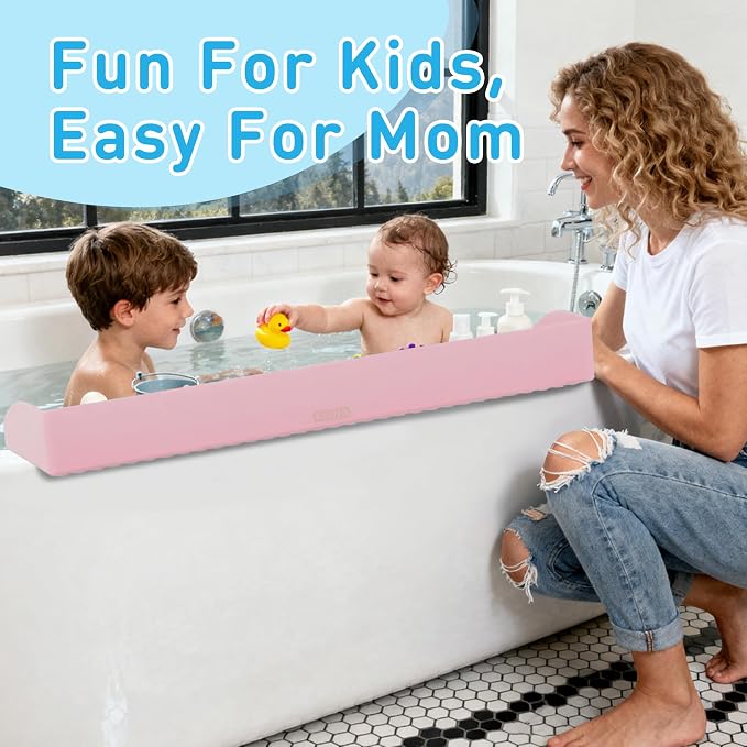 Roslim Bathtub Splash Guard Play Shelf - Image 6