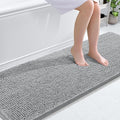 OLANLY Bathroom Rugs 70x24, Extra Soft Absorbent Chenille Bath Rugs, Rubber by OLANLY