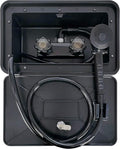 RV Exterior Shower Box Outdoor Camper Trailer Shower Kit by DSRTLP