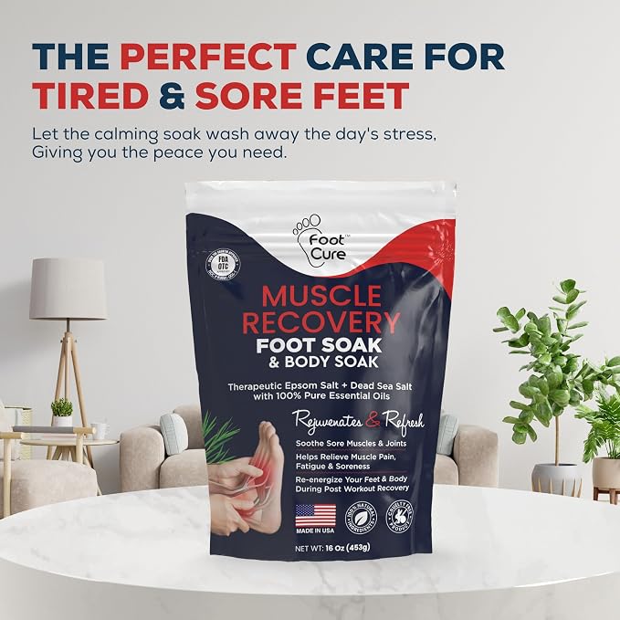 FOOT CURE Foot Soak with Epsom Salts – All-Natural Blend - Image 7