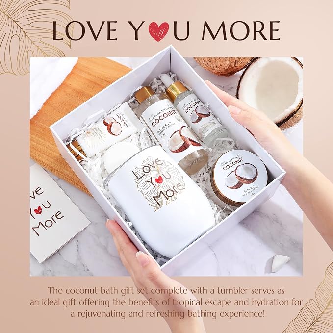 Birthday Gift Box for Women, Spa Tumbler Gifts Get For Her, Spa Gift Basket - Image 5
