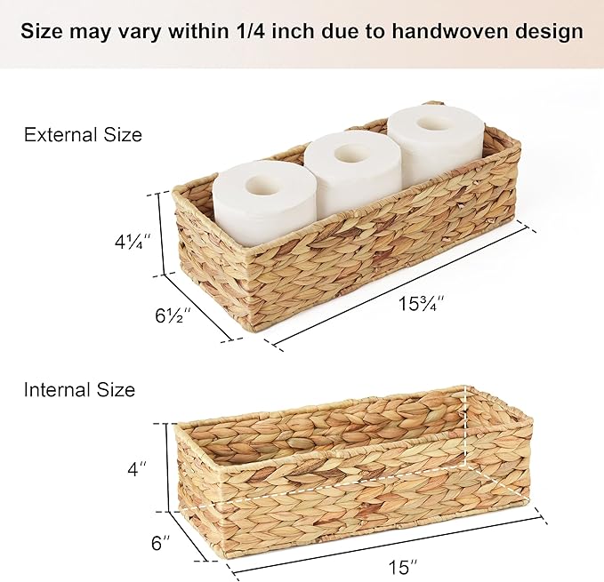StorageWorks Toilet Tank Basket - Image 3